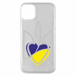 Чехол для iPhone 11 Pro Ukrainian heart - PrintSalon