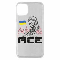 Чехол для iPhone 11 Pro Украинский летчик - PrintSalon