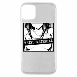 Чохол для iPhone 11 Pro Waifu Material - PrintSalon