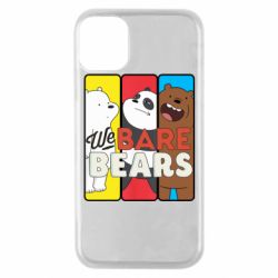 Чехол для iPhone 11 Pro We bare bears collage - PrintSalon