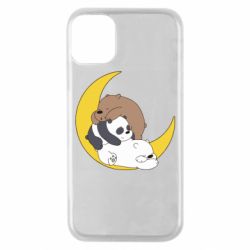 Чехол для iPhone 11 Pro We bare bears sleep - PrintSalon