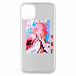 Чехол для iPhone 11 Pro Yae Miko art - PrintSalon