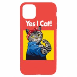 Чехол для iPhone 11 Pro Yes I Cat - PrintSalon