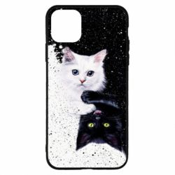 Чехол для iPhone 11 Pro Yin and Yang cats - PrintSalon