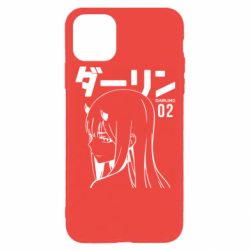 Чехол для iPhone 11 Pro Zero Two Girl - PrintSalon