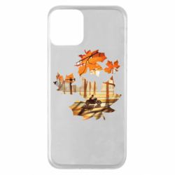 Чехол для iPhone 11 Проезжая осень - PrintSalon
