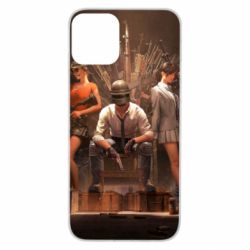 Чехол для iPhone 11 Pubg on the throne - PrintSalon