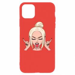 Чехол для iPhone 11 Punk Girl - PrintSalon