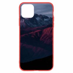 Чехол для iPhone 11 Red mountains