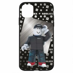 Чохол для iPhone 11 Roblox And Metal Logo - PrintSalon