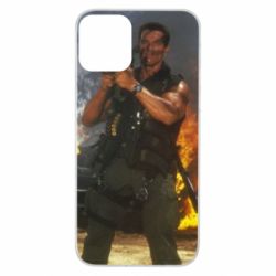 Чохол для iPhone 11 Шварценегер з базукою - PrintSalon