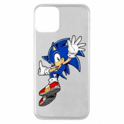 Чехол для iPhone 11 Sonic and the jump - PrintSalon