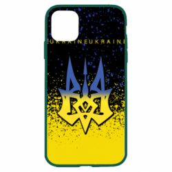 Чохол для iPhone 11 Ukraine, yellow blue - PrintSalon