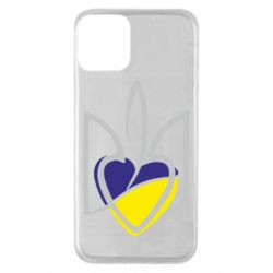 Чехол для iPhone 11 Ukrainian heart - PrintSalon