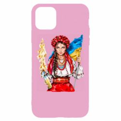 Чохол для iPhone 11 Українська дівчина у вінку