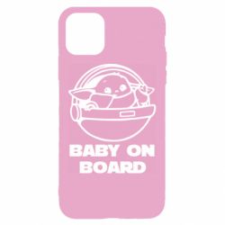 Чехол для iPhone 11 Вaby on board - PrintSalon