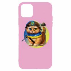 Чехол для iPhone 11 Военный котик - PrintSalon