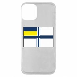 Чехол для iPhone 11 Военно-морской флаг ВСУ