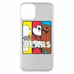Чехол для iPhone 11 We bare bears collage - PrintSalon