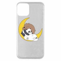 Чехол для iPhone 11 We bare bears sleep - PrintSalon