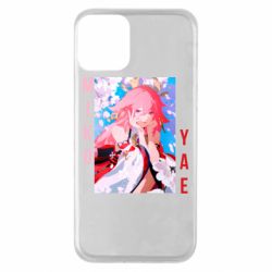 Чехол для iPhone 11 Yae Miko art - PrintSalon