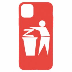 Чехол для iPhone 11 Z is a trash - PrintSalon