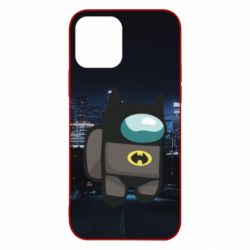Чехол для iPhone 12 Among Us - Batman in the city - PrintSalon