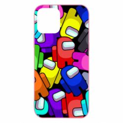 Чехол для iPhone 12 Among us multicolored - PrintSalon
