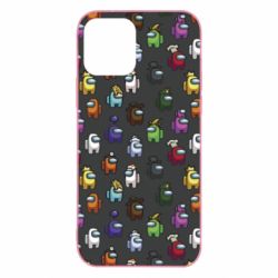Чехол для iPhone 12 Among Us Pattern - PrintSalon