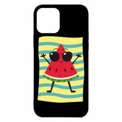 Чехол для iPhone 12 Арбуз на пляже - PrintSalon