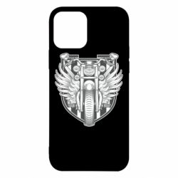Чехол для iPhone 12 Bike Shield Art - PrintSalon