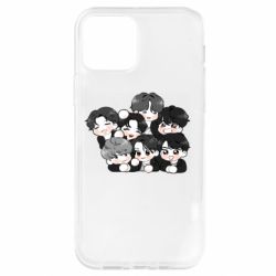 Чохол для iPhone 12 BTS Cute Art - PrintSalon