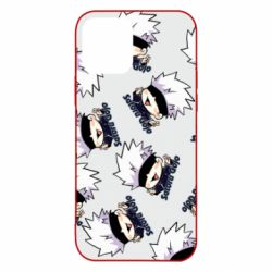 Чохол для iPhone 12 Cute Satoru Gojo pattern - PrintSalon
