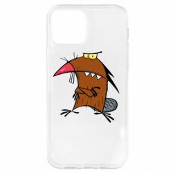 Чехол для iPhone 12 Daggett Beaver - PrintSalon
