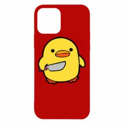 Чохол для iPhone 12 Duckling With A Knife - PrintSalon