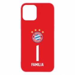 Чехол для iPhone 12 FC Bayern. Твоя фамилия, номер (англ.) - PrintSalon