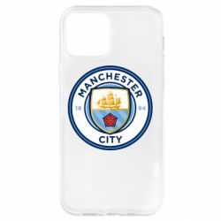 Чехол для iPhone 12 FC Manchester City Logo - PrintSalon