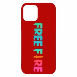 Чехол для iPhone 12 Free fire gradient logo - PrintSalon