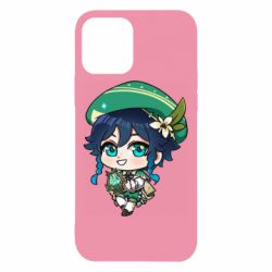 Чохол для iPhone 12 Genshin Impact chibi Venti - PrintSalon