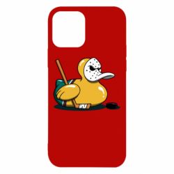 Чехол для iPhone 12 Hockey duck - PrintSalon