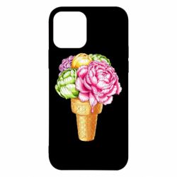 Чехол для iPhone 12 Ice cream flowers - PrintSalon