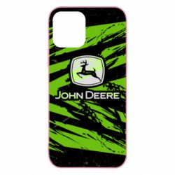 Чохол для iPhone 12 John Deere and green background - PrintSalon