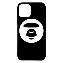 Чехол для iPhone 12 Logo Bape Monkey - PrintSalon