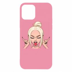 Чехол для iPhone 12 Punk Girl - PrintSalon