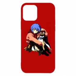 Чехол для iPhone 12 Rei Ayanami and Pen Pen - PrintSalon
