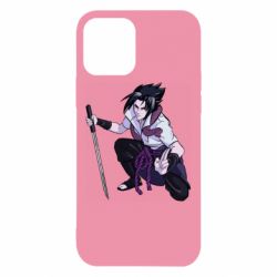Чехол для iPhone 12 Sasuke with katana - PrintSalon