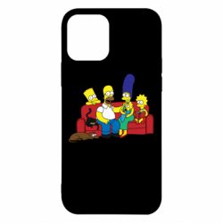 Чехол для iPhone 12 Simpsons At Home - PrintSalon