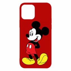 Чехол для iPhone 12 Smiling Mickey - PrintSalon