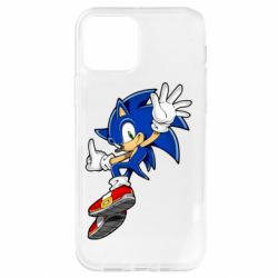 Чехол для iPhone 12 Sonic and the jump - PrintSalon