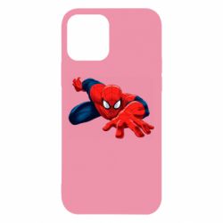 Чехол для iPhone 12 Spiderman and jump - PrintSalon